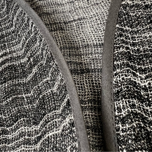 EILEEN FISHER Organic Linen Silk Kimono Open Front Cardigan Jacket Size Small - Picture 8 of 16